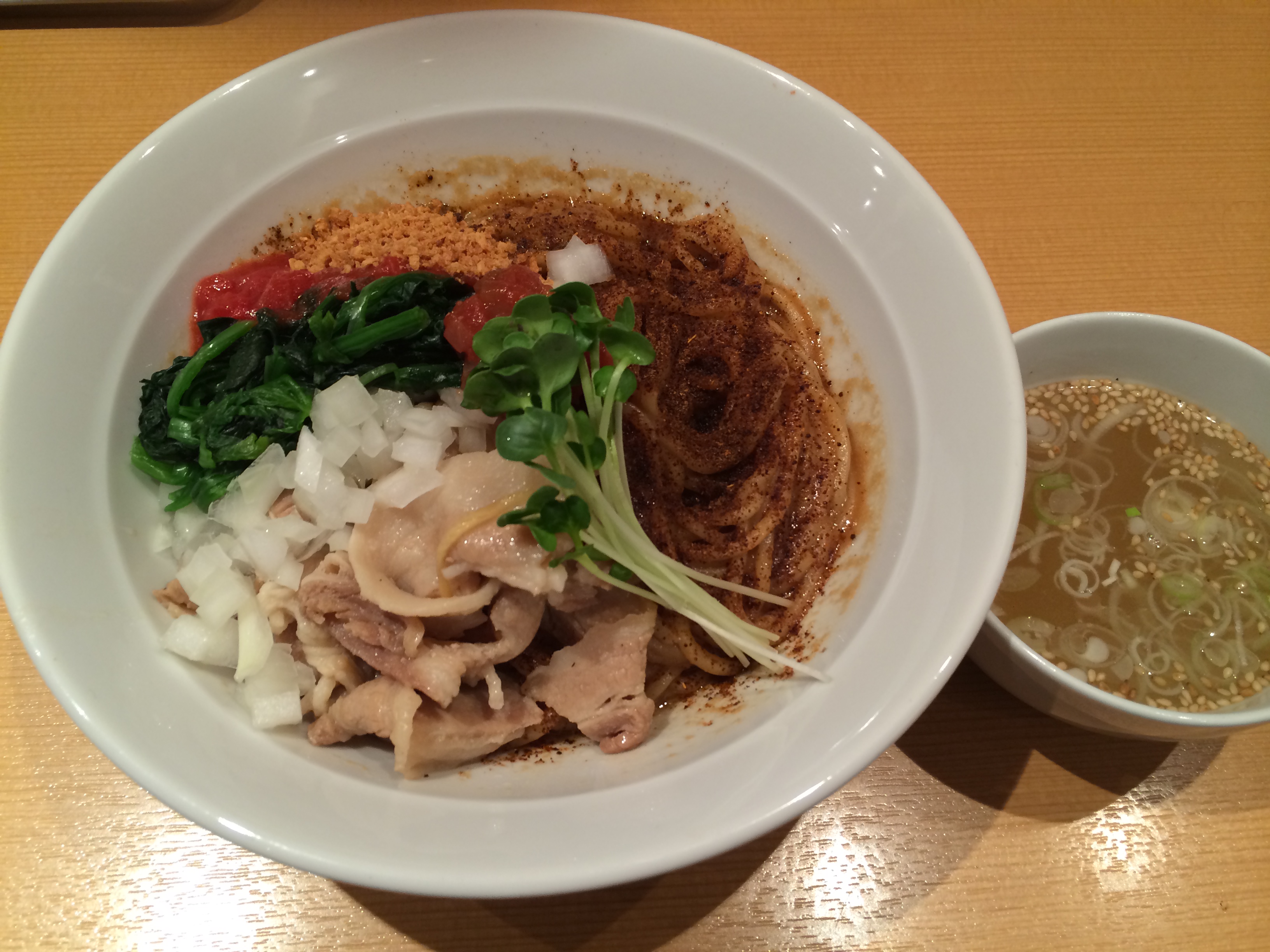 我武者羅 がむしゃら 本日の油そば メキシコ 実食ブログ 幡ヶ谷 ラーメン三昧 Com