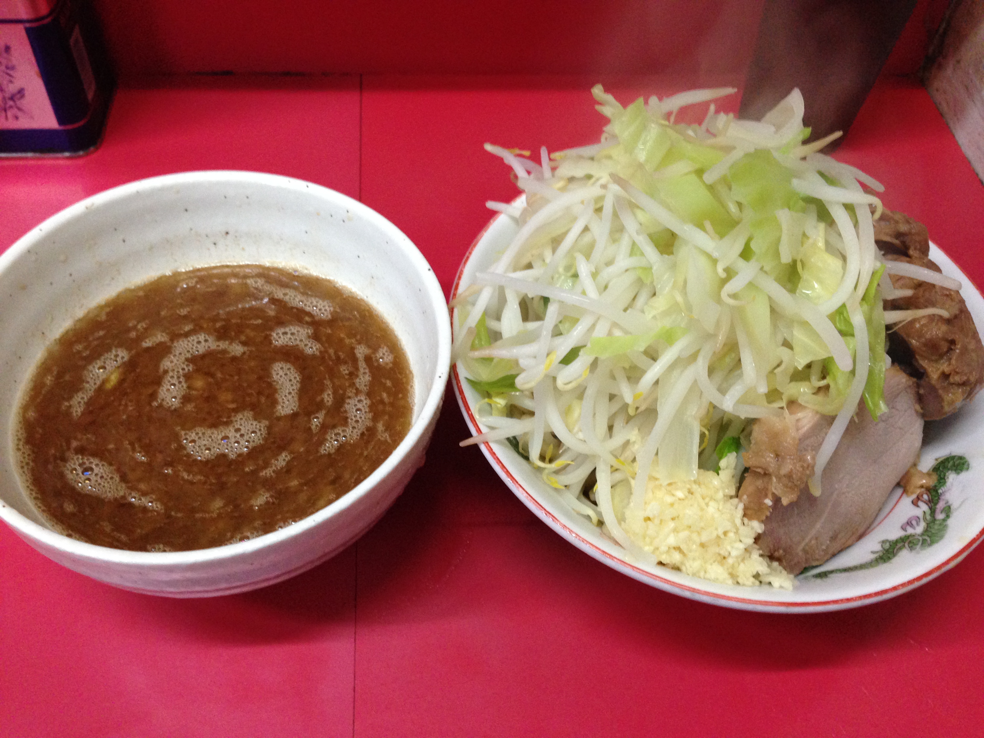 ラーメン二郎 大宮店 らーめんじろう おおみやてん かつおぶしのつけ麺 実食ブログ 大宮 ラーメン三昧 Com